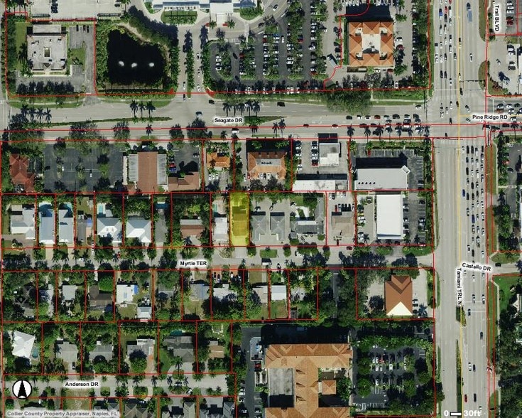 803 Myrtle Ter, Naples, FL for lease - Aerial - Image 2 of 8
