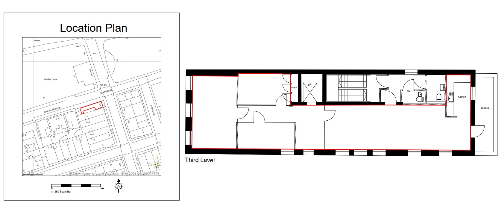 115 Park St, London for lease Floor Plan- Image 1 of 5