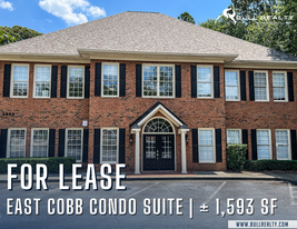 Office Suite in East Cobb | ± 1,593 SF - Commercial Real Estate