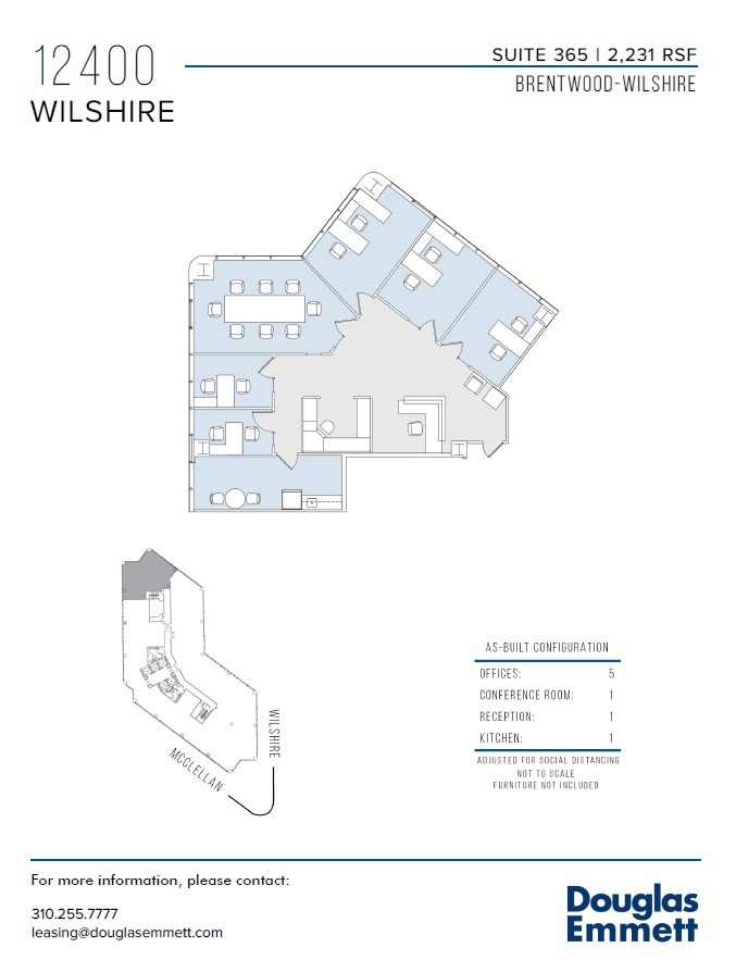 12400 Wilshire Blvd, Los Angeles, CA for lease Floor Plan- Image 1 of 1