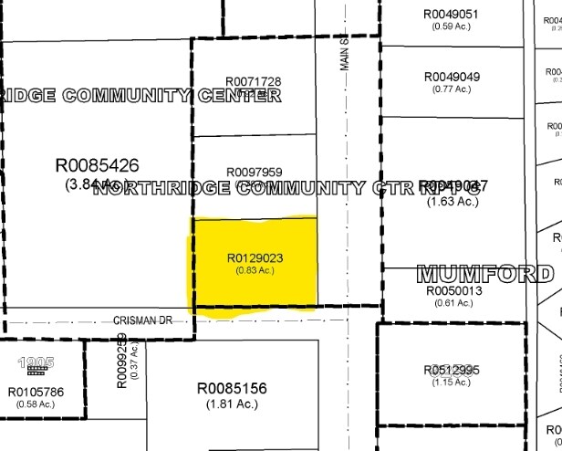 2333 Main St, Longmont, CO for sale Plat Map- Image 1 of 1