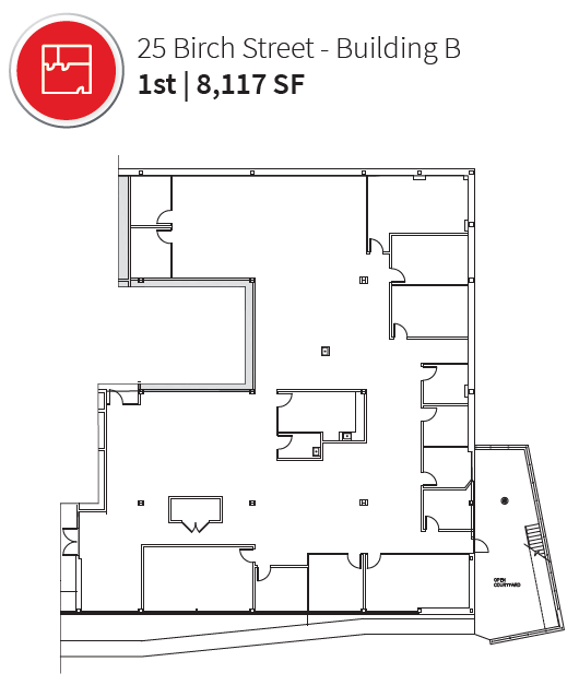 25 Birch St, Milford, MA for lease Floor Plan- Image 1 of 1