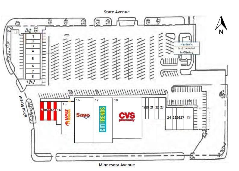 8027-8135 State Ave, Kansas City, KS for lease Site Plan- Image 1 of 1
