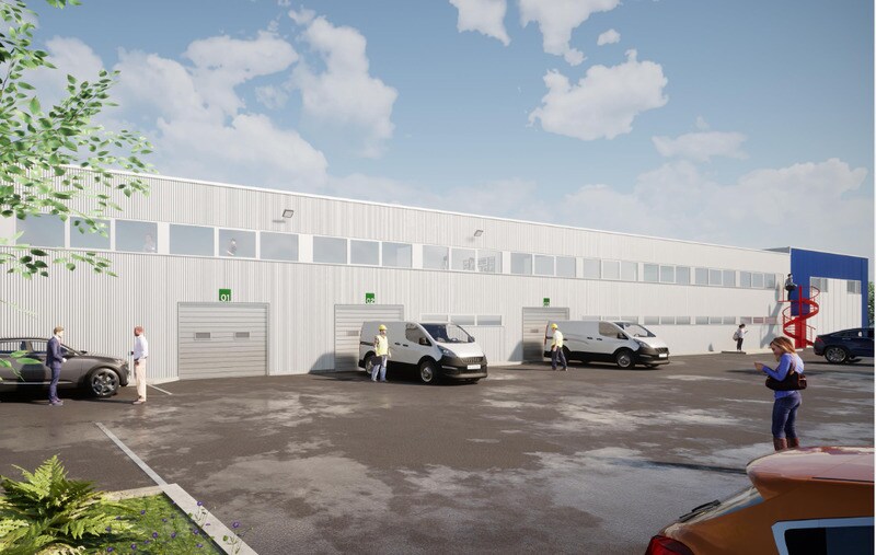 Flex in Bezons for lease Building Photo- Image 1 of 6