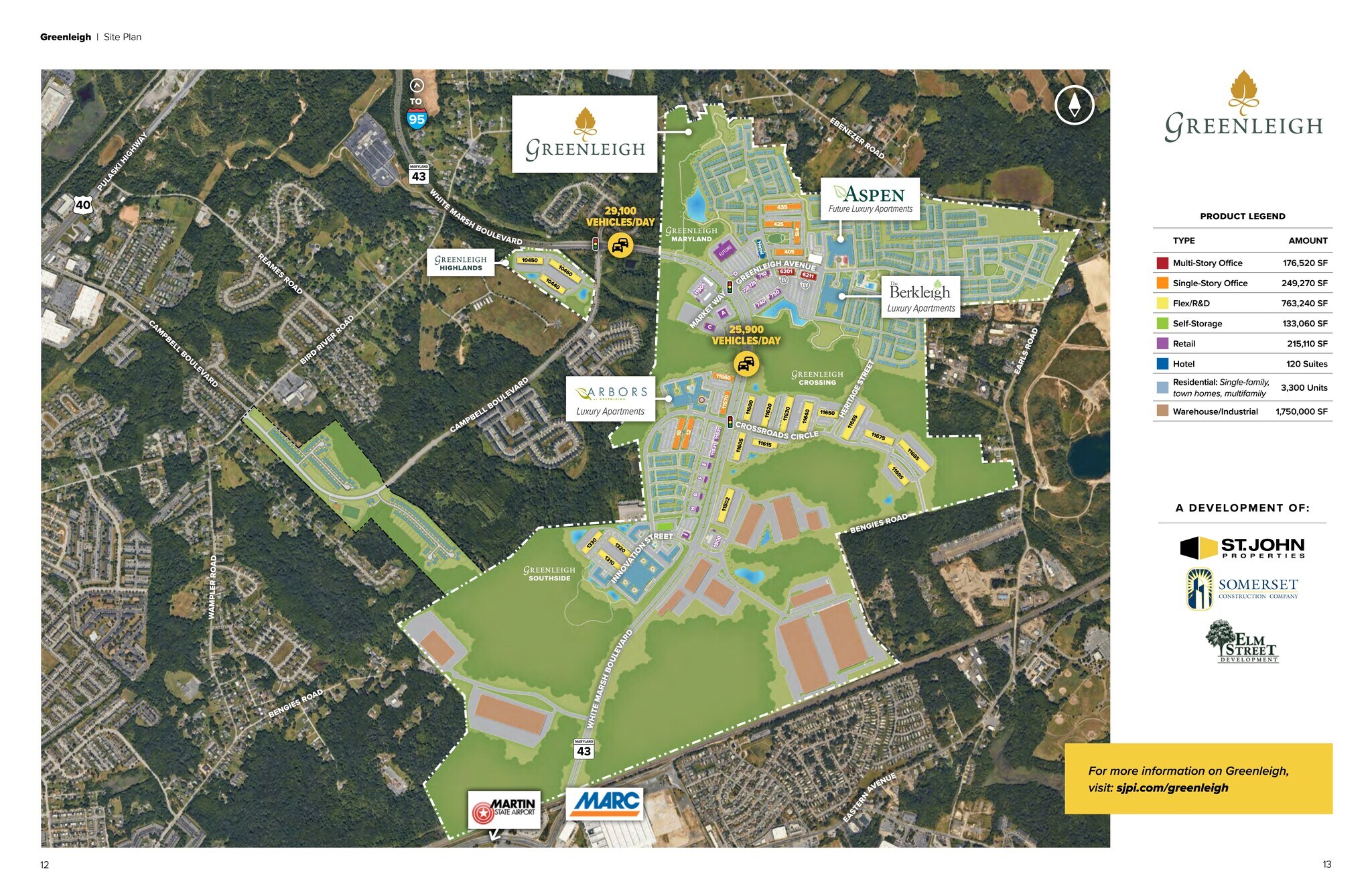 White Marsh Blvd, Middle River, MD for lease Site Plan- Image 1 of 11