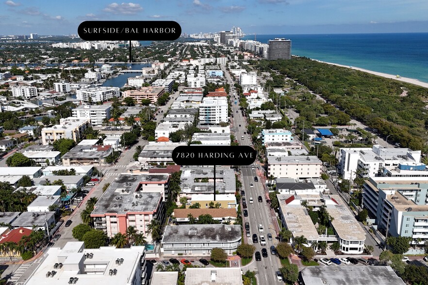 7820 Harding Ave, Miami Beach, FL for sale - Aerial - Image 3 of 8