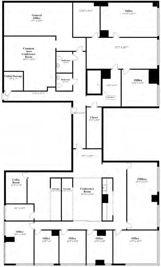 145 E 48th St, New York, NY 10017 - Unit 2AC -  - Floor Plan - Image 1 of 3