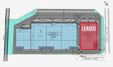 400 Parkhurst Sq, Brampton, ON for lease Site Plan- Image 2 of 2