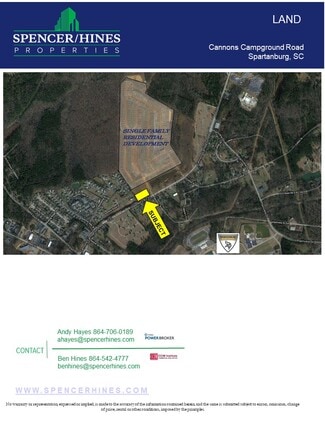 More details for Cannons Campground Rd, Spartanburg, SC - Land for Sale