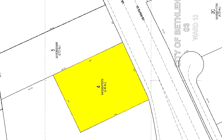 2224 Industrial Dr, Bethlehem, PA for lease - Plat Map - Image 2 of 2