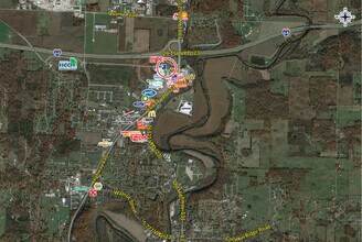 160 Pacer Dr NW, Corydon, IN - AERIAL  map view - Image1