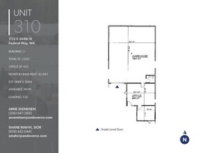 1020 S 344th St, Federal Way, WA for lease Floor Plan- Image 1 of 1