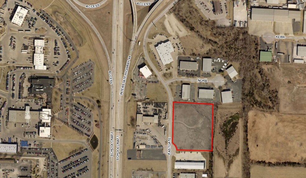 2726 Eastgate Ave, Springfield, MO for sale - Aerial - Image 1 of 2