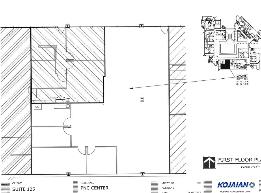 755 W Big Beaver Rd, Troy, MI for lease Floor Plan- Image 1 of 1