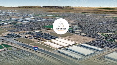 NWC 117th Ave & Corporate Drive, Avondale, AZ - Aerial map view