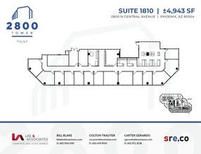 2800 N Central Ave, Phoenix, AZ for lease Floor Plan- Image 1 of 1