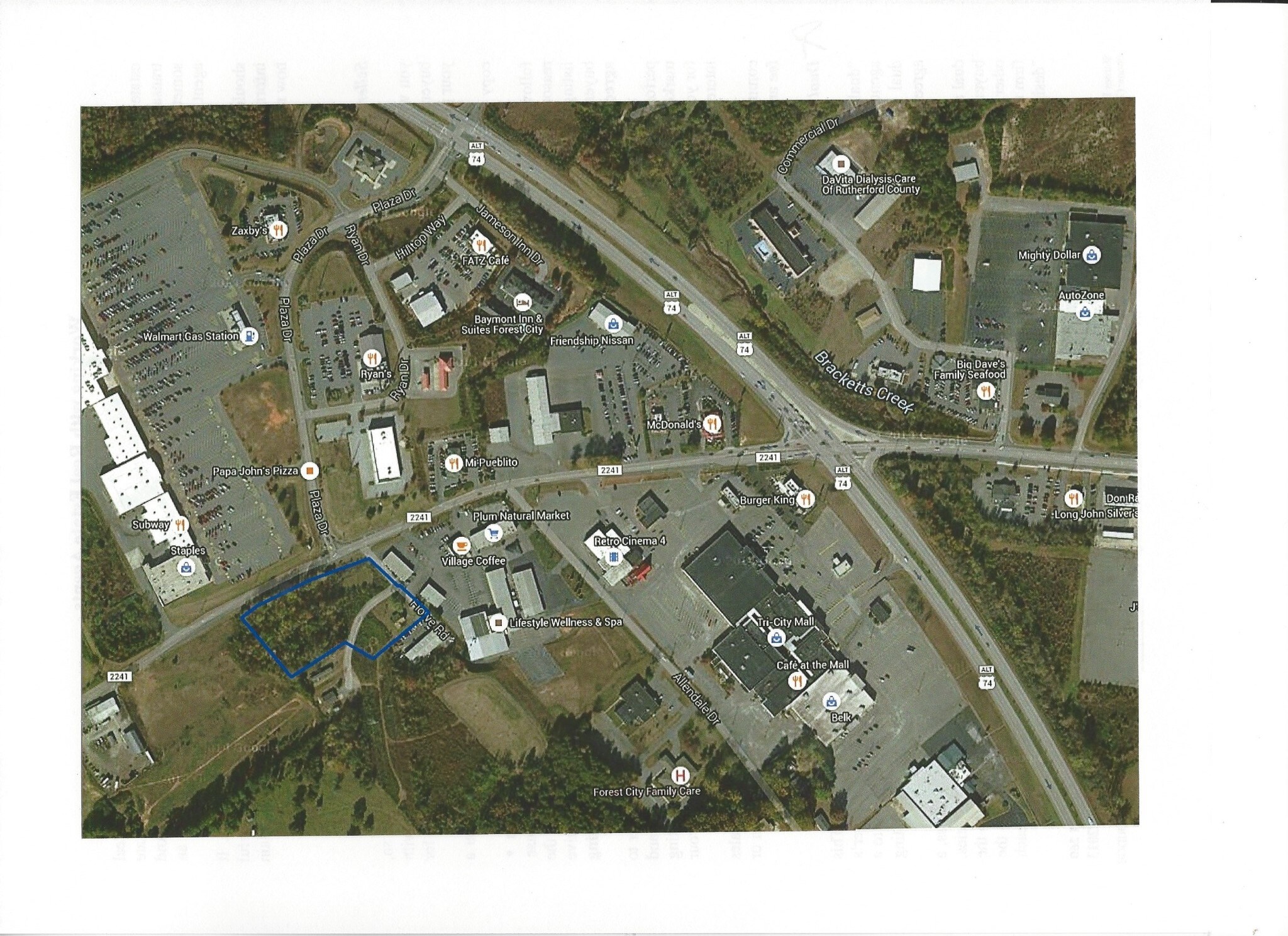 116-118 Flowe Rd, Forest City, NC for sale Primary Photo- Image 1 of 1