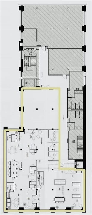 310 Spadina Ave, Toronto, ON for lease Floor Plan- Image 1 of 1