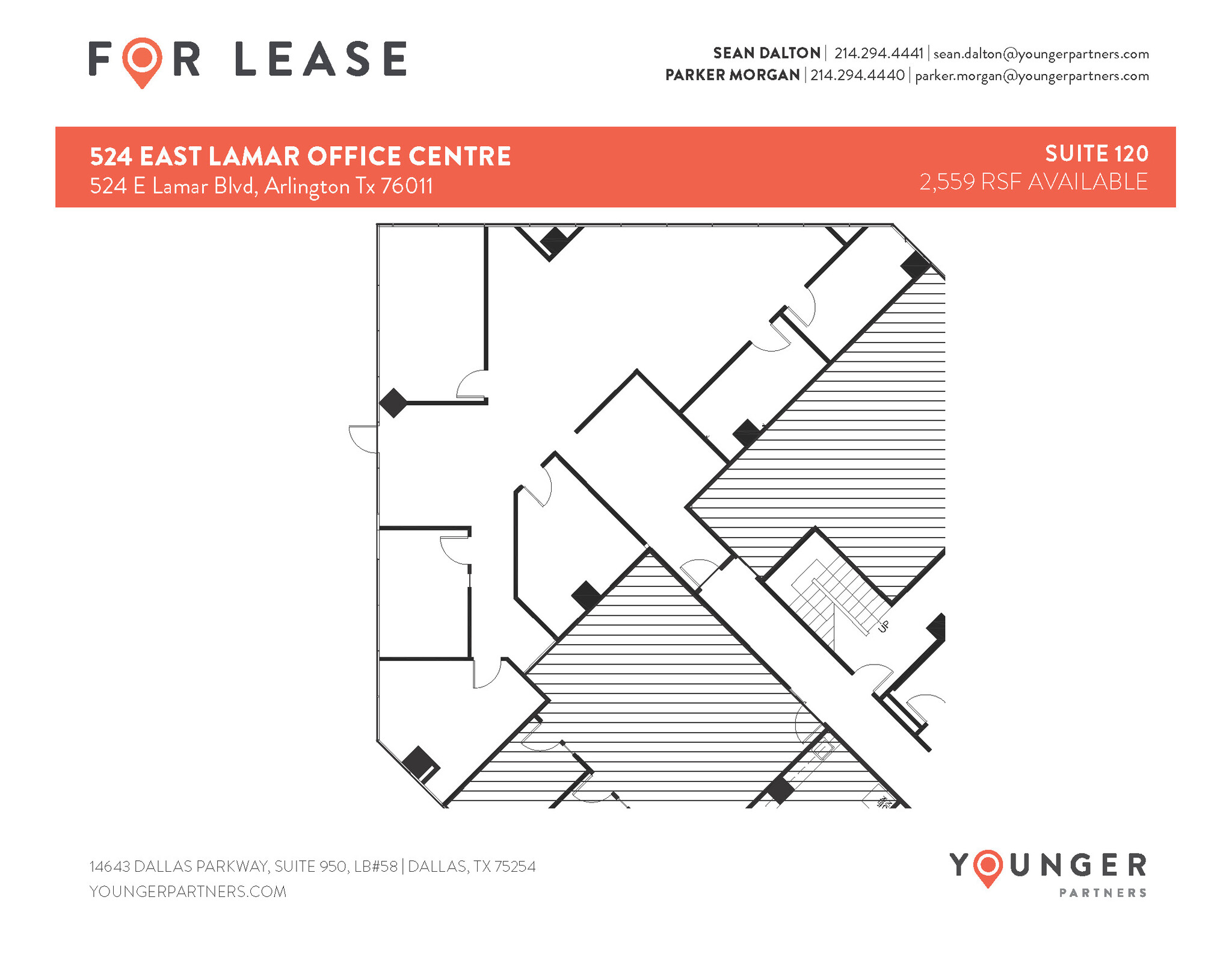 524 E Lamar Blvd, Arlington, TX for lease Floor Plan- Image 1 of 1