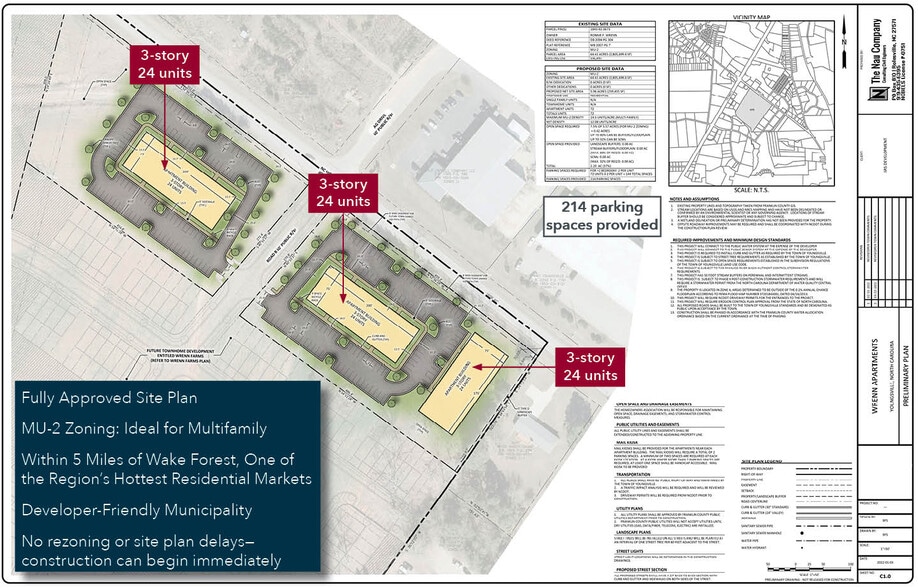 0 Chili Rose Trl, Youngsville, NC for sale - Site Plan - Image 2 of 3