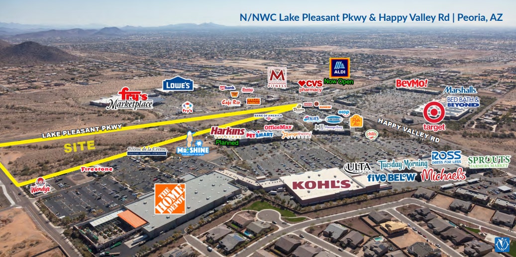 N/NWC Lake Pleasant Pkwy & Happy Valley Rd, Peoria, AZ for sale Primary Photo- Image 1 of 2