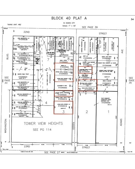 2235 Ogden Ave, Ogden, UT for sale - Plat Map - Image 3 of 3
