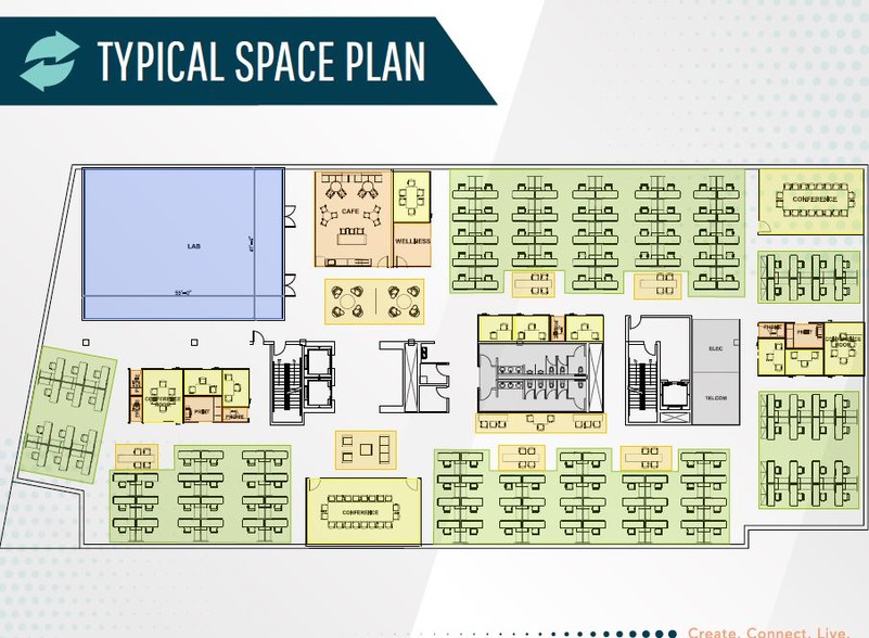 3100 Reading Rd, Cincinnati, OH for lease - Typical Floor Plan - Image 3 of 3