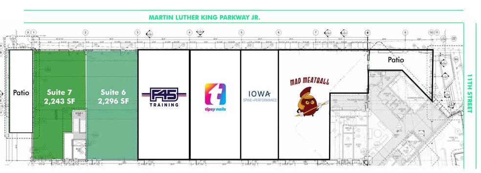 210 SW 11th St, Des Moines, IA for lease - Building Photo - Image 2 of 5