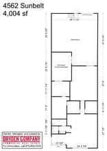 4544-4550 Sunbelt Dr, Addison, TX for lease Floor Plan- Image 1 of 1