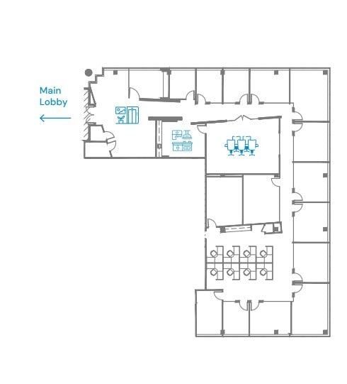 1875 Campus Commons Dr, Reston, VA for lease Floor Plan- Image 1 of 1