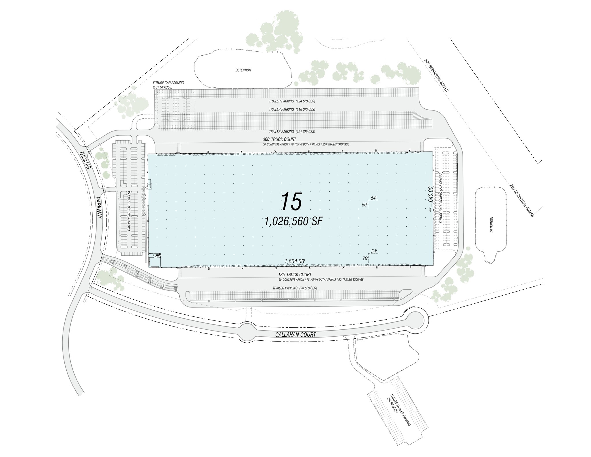 668 Thomas Pky, Jefferson, GA for lease Site Plan- Image 1 of 1