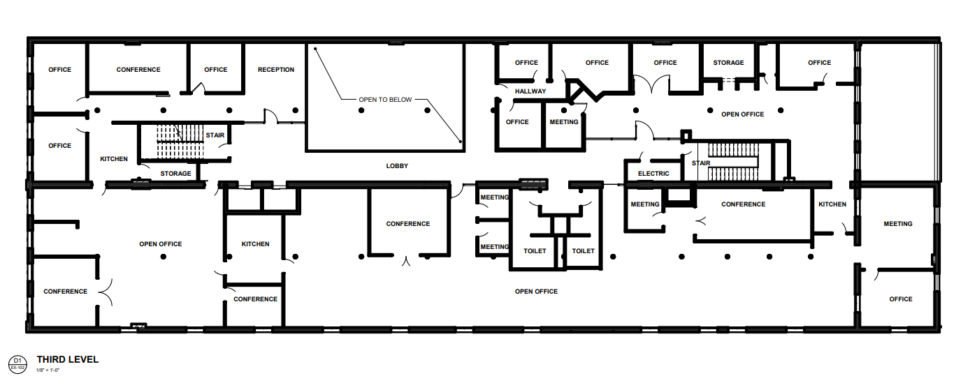 47 S Meridian St, Indianapolis, IN for lease Floor Plan- Image 1 of 3