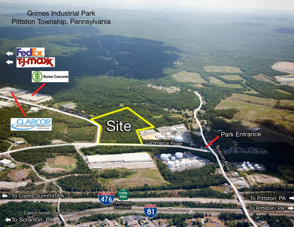 Sathers Drive & Commerce Rd, Pittston Township, PA 18640 GRIMES GIP