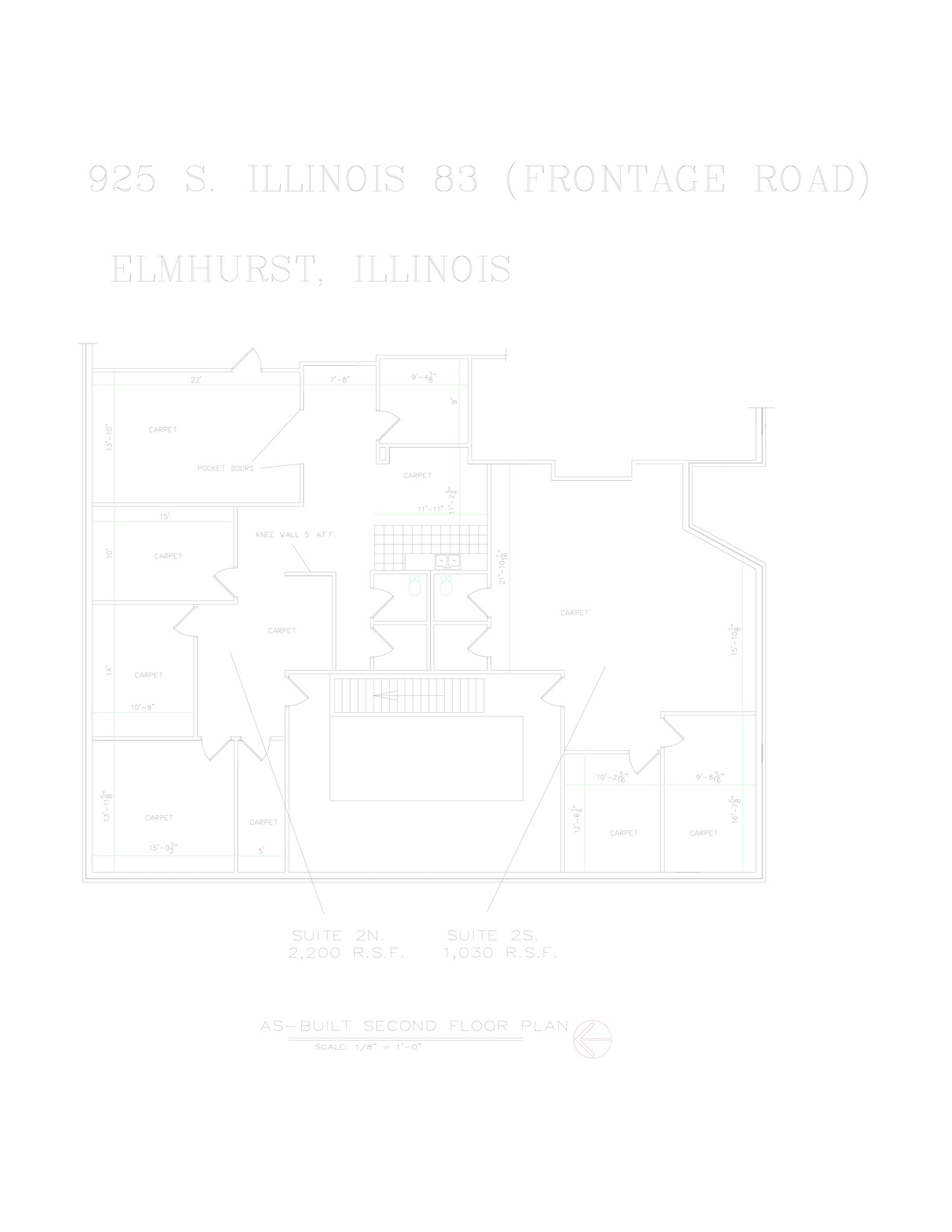 910 Riverside Dr, Elmhurst, IL for lease Site Plan- Image 1 of 1