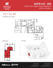 2500 W Higgins Rd, Hoffman Estates, IL for lease Floor Plan- Image 2 of 2