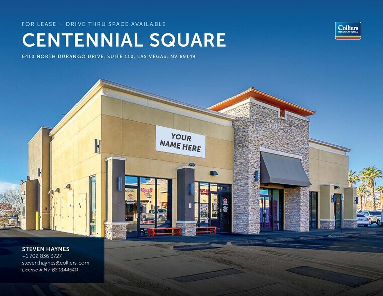 6410 N Durango Dr, Las Vegas, NV for sale - Building Photo - Image 1 of 1