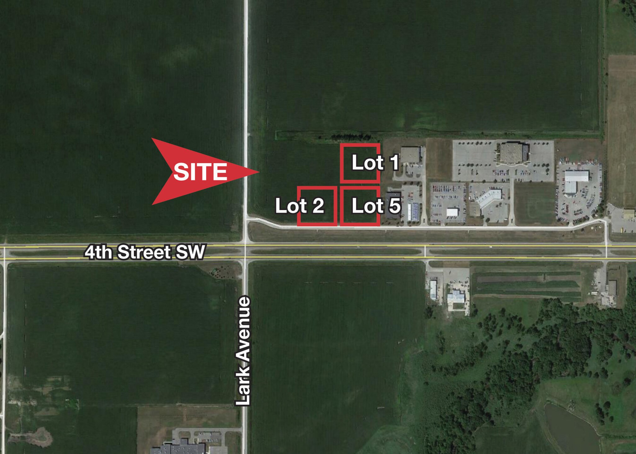 4th St & Lark Ave, Mason City, IA for sale Primary Photo- Image 1 of 1