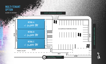 2274 N Milwaukee Ave, Chicago, IL for lease Floor Plan- Image 1 of 2