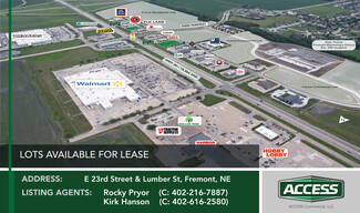 More details for 23rd and Lumber St., Fremont, NE - Land for Lease