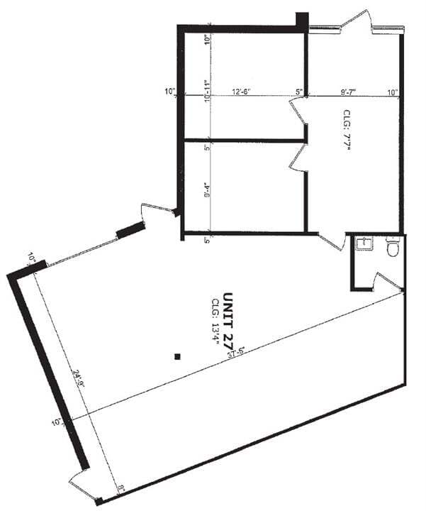 70 Pacific Crt, London, ON for lease Floor Plan- Image 1 of 1