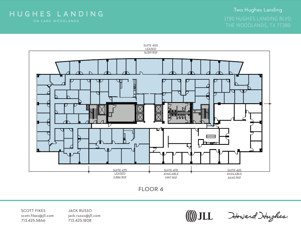 1790 Hughes Landing Blvd, The Woodlands, TX for lease Floor Plan- Image 1 of 1