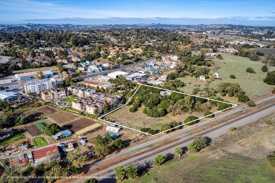 1252 Petaluma Blvd N, Petaluma, CA for sale - Aerial - Image 2 of 7