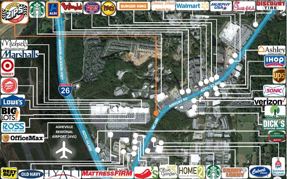 360 Airport Rd, Arden, NC 28704 Zips Car Wash