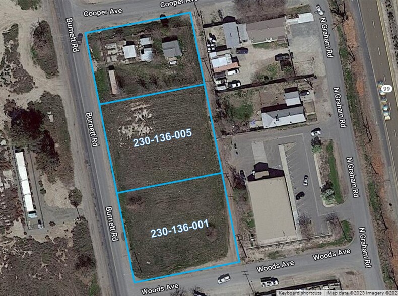 210-284 N Burnett Rd, Tipton, CA for lease - Aerial - Image 1 of 4