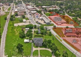 305 Church St, Royse City, TX - AERIAL map view