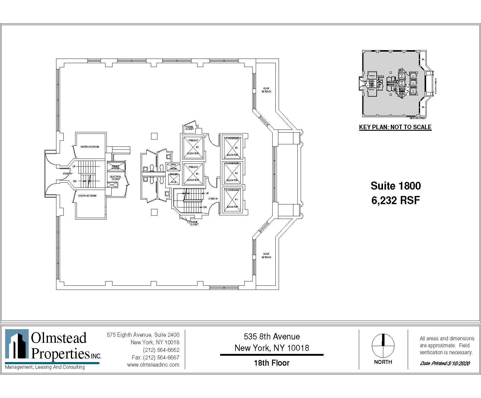 535 Eighth Ave, New York, NY for lease Floor Plan- Image 1 of 4