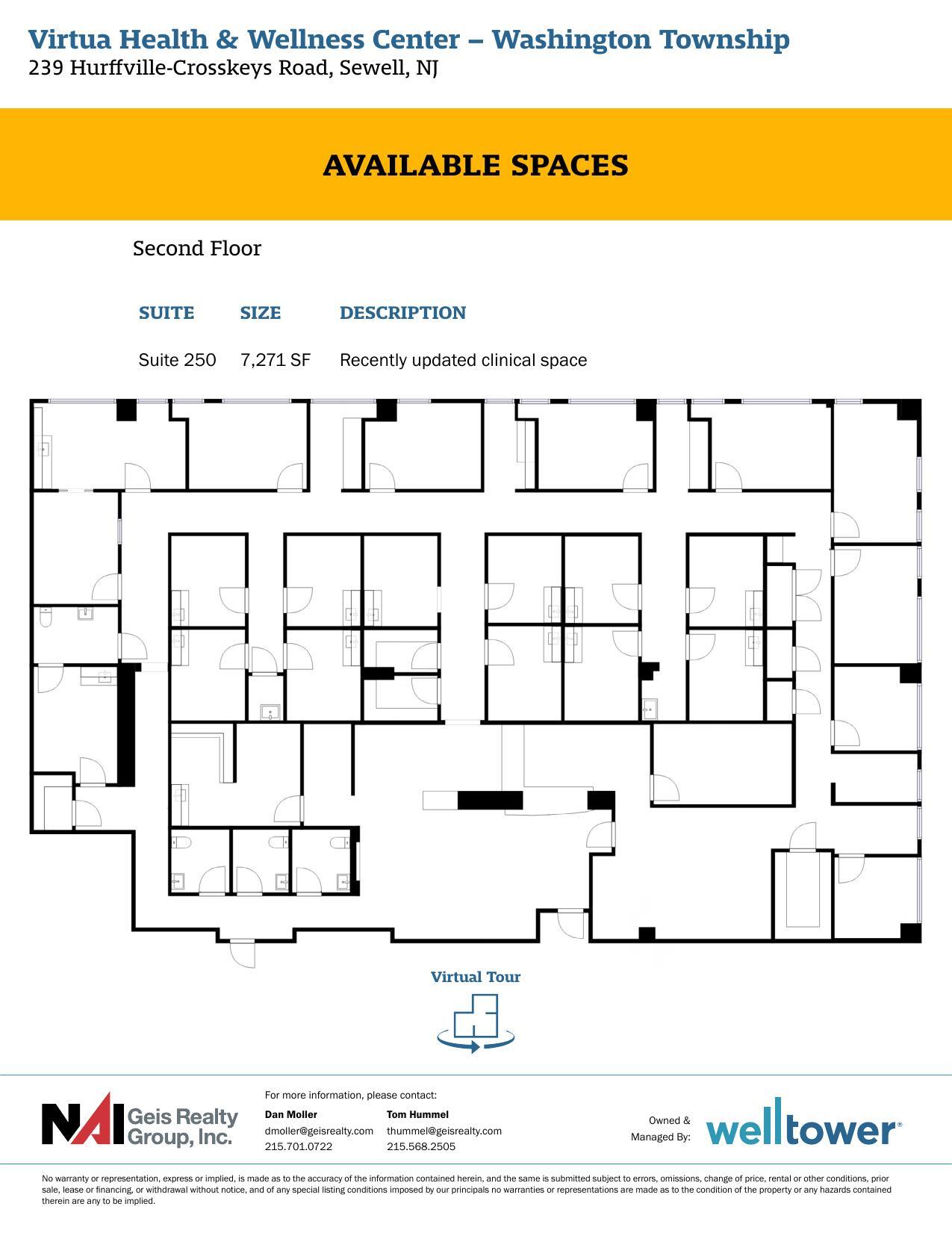 239 Hurffville Crosskeys Rd, Sewell, NJ for lease Floor Plan- Image 1 of 1