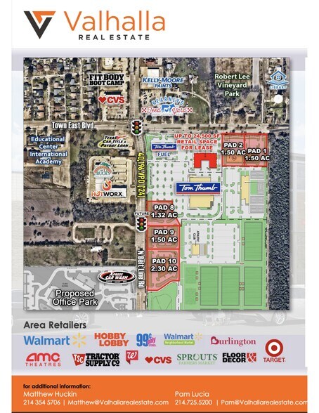 3134 N Belt Line Rd, Sunnyvale, TX for lease - Site Plan - Image 1 of 8
