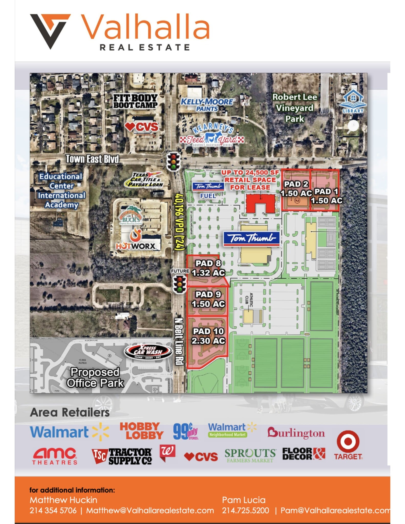 3134 N Belt Line Rd, Sunnyvale, TX for lease Site Plan- Image 1 of 9
