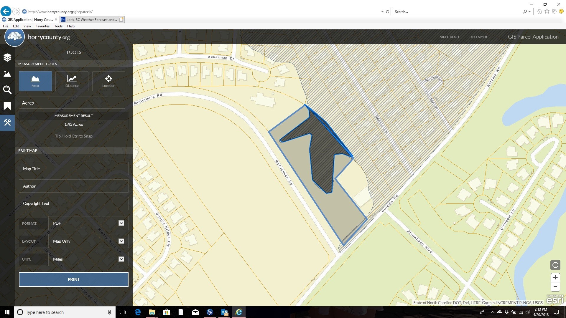 Burcale Rd & McCormick Rd, Myrtle Beach, SC for sale Other- Image 1 of 1